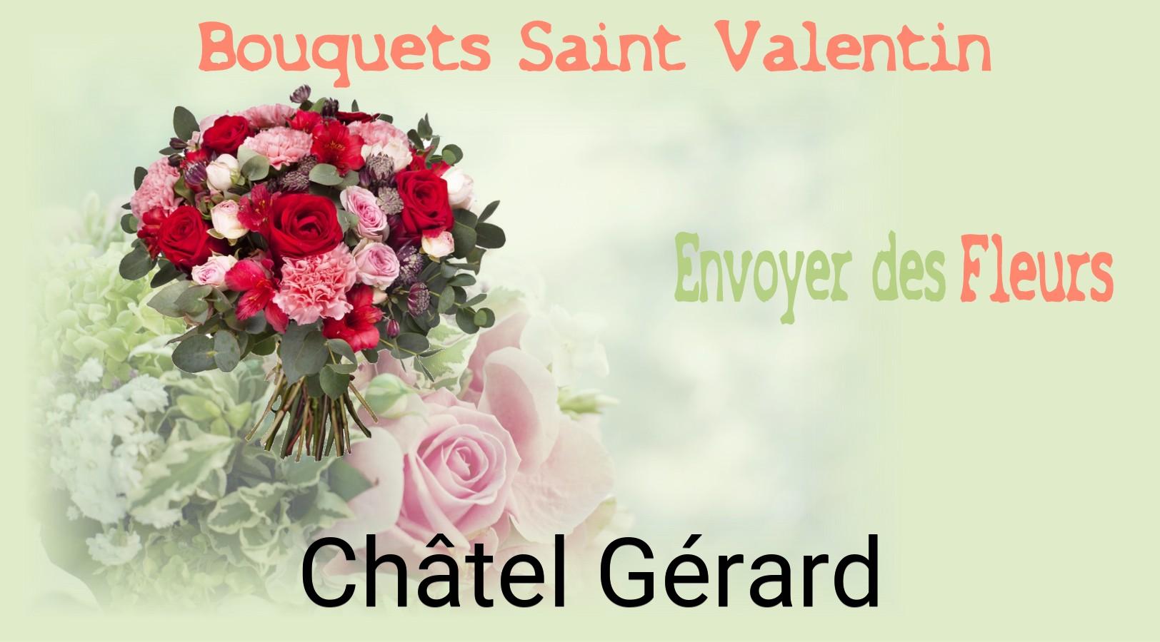 Roses de Saint-Valentin livrées à Châtel-Gérard